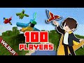 Minecraft 100 Player Bird Cage