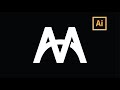 Letter Logo Design | Adobe Illustrator Tutorial