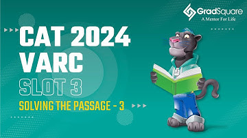CAT 2024 - VARC Slot 3 - De passage oplossen - 3