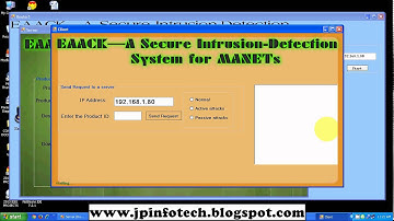 EAACK—A Secure Intrusion-Detection System for MANETs | C#.net Project