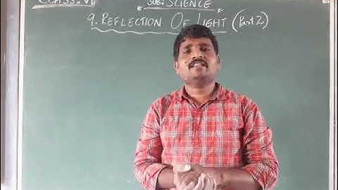7th Science, Ch9: Reflection of light, (part 2)