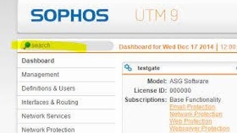 How to install Sophos UTM on Vmware Workstation