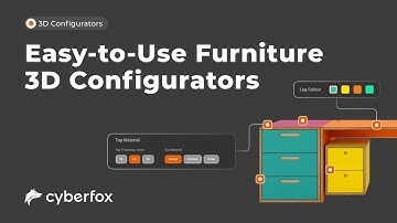 Easy to Use Furniture 3D Configurators | CyberFox Agency #3dconfigurators  #ecommerce #3d