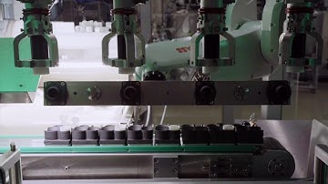 Flexible capper. Regular caps, cosmetics pumps, triggers in one capping machine? 🇵🇱