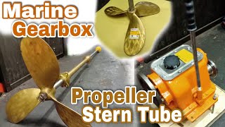 How To Install Marine  GearBox ,Stern Tube/Stentip,Propeller Shaft ,3 Blade Propeller | As Boat