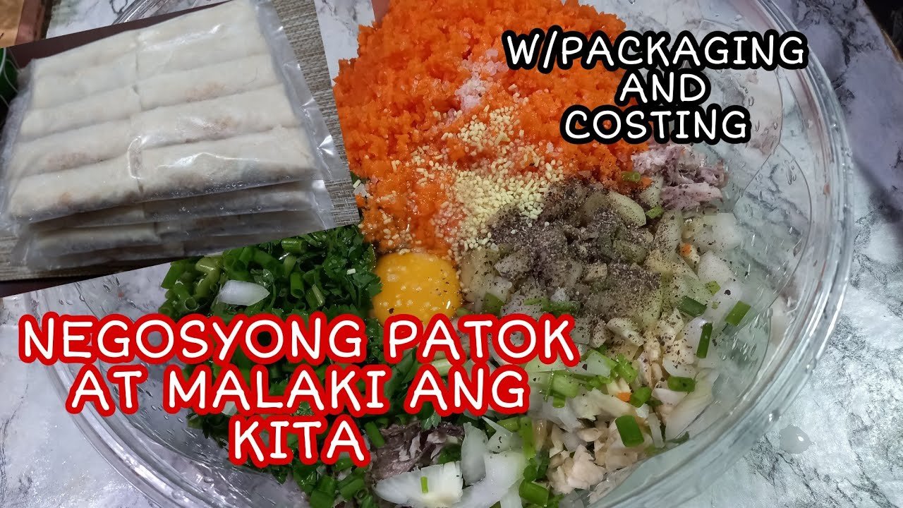 HOW I PACK MY LUMPIA BUSINESS/PATOK NA NEGOSYO NGAYONG 2022/MAGNEGOSYO TAYO NG FISH LUMPIA