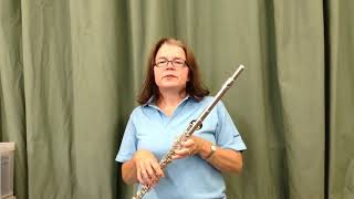 PLAYING THE FLUTE with Gloucestershire Music.  Your first five notes.