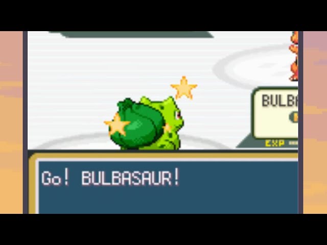 LIVE! Shiny Bulbasaur after 6720 SRs!!! Pokemon FireRed and LeafGreen (+ Evolutions) 