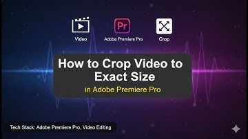 How to Crop Video to Exact Size in Adobe Premiere Pro | Full Tutorial 2026