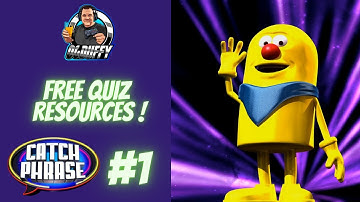 Catch Phrase Quiz 🤖 20 Questions With Answers At End - ZOOM QUIZ