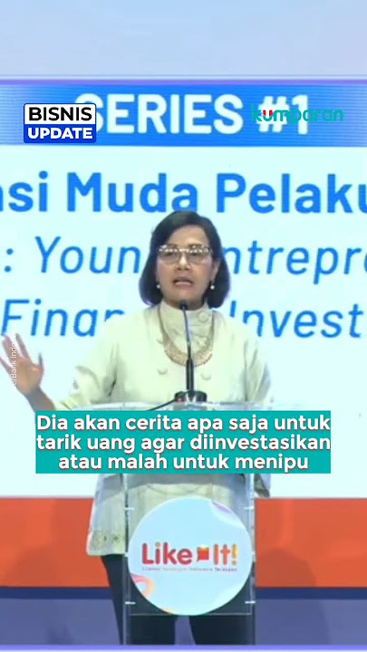 Sri Mulyani soal Investasi