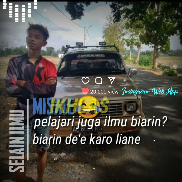 Kowe tak sayang sayang || story wa lucu😂