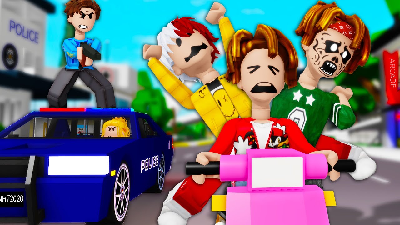 PETER, LUCA, BART are Arrested by the Police Couple TONY | ROBLOX Brookhaven 🏡RP - FUNNY MOMENTS