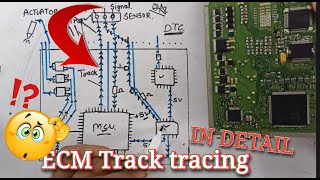 ECM Tracing in Detail: How to Trace ECM, ECM Pinout Tracing, ECM Voltage Testing, and ECM Repairing. 888 Tracker Ecm