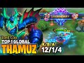 Burn All Enemies ! | Thamuz Top 1 Global 2020 | Thamuz Best Build 2020 | By Lord Caa. | MLBB