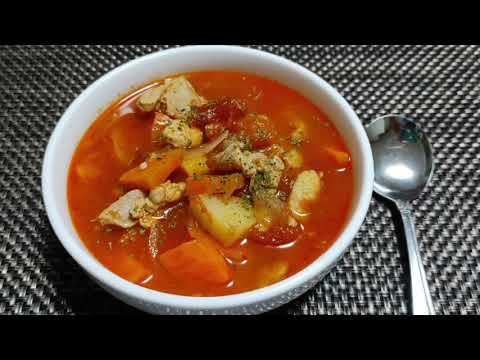 CHICKEN TOMATO SOUP　(チキントマトスープ)