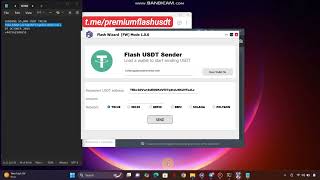 Flash Usdt Sender | flash usdt trc20 bep20 erc20 | buy flash usdt software 