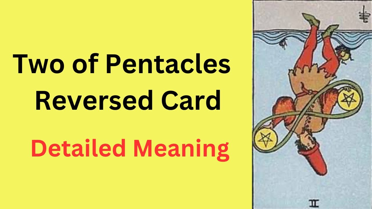 Two of Pentacles Reversed Card Meaning || Learn Tarot Card Meaning