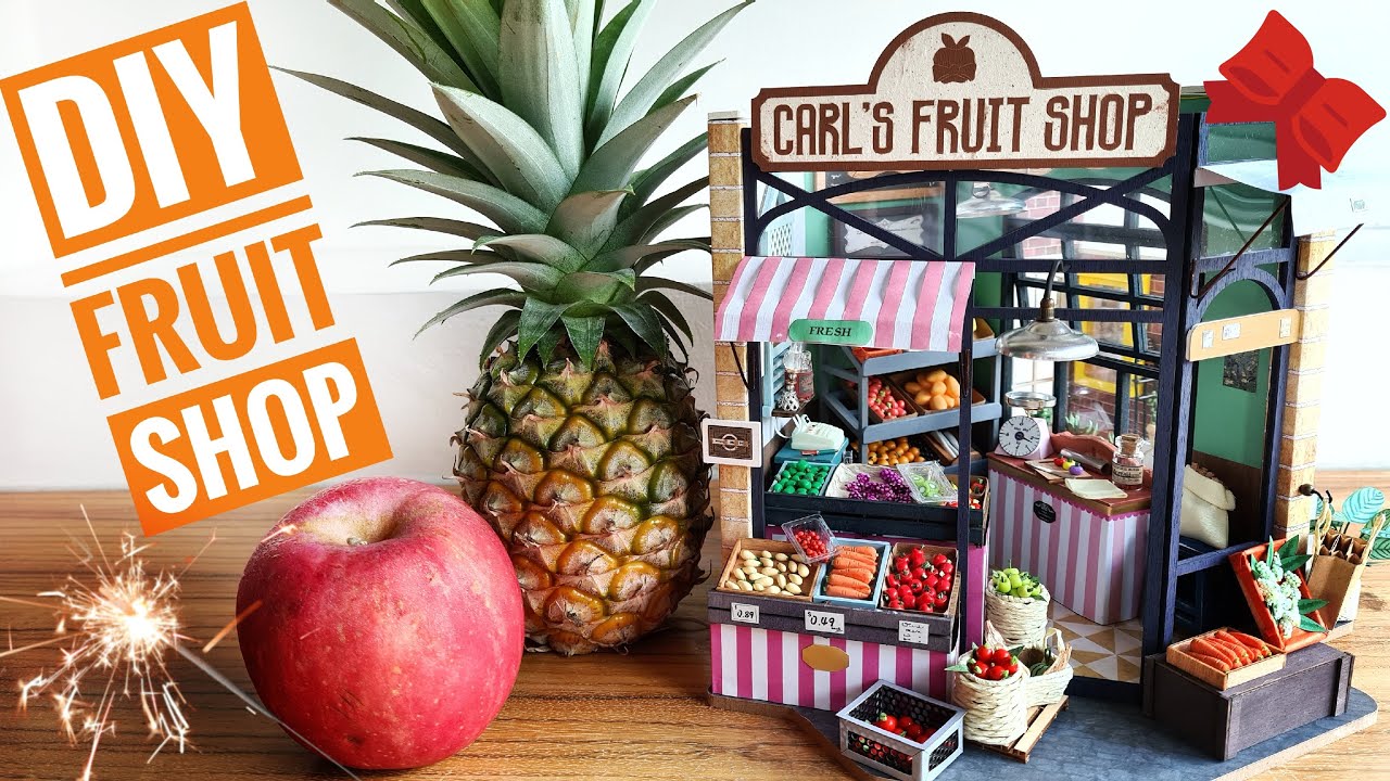 Robotime Rolife Happy Corner Carl's Fruit Shop – Mother Earth Baby
