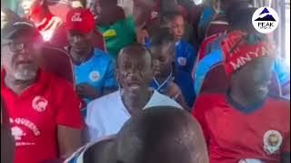 KAMA NOMA IWE NOMA NA WAO WAMESEMA HAWACHEZI MECH YA TAREHE 25 LIWALO NA LIWE