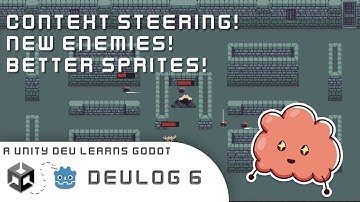 Giving my AI realistic behavior, easily! | A Unity Dev Learns Godot Devlog 6