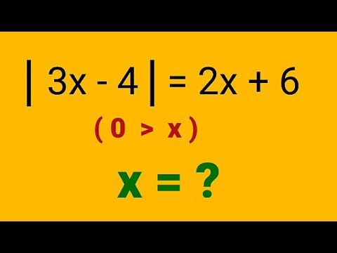 how to solve problem based on modulus - YouTube