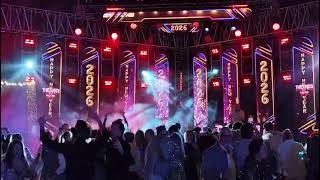 Muscat newyear celebration 2026 Chedi hotel