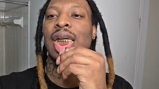 How to properly install silicone molding grillz