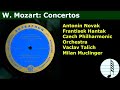 W. Mozart: Violin Concerto No. 4 KV 218, Oboe Concerto KV 314. Antonin Novak. Frantisek Hantak.