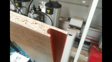 Fully automatic soft forming edge banding machine J shape C shape for handle-less doors