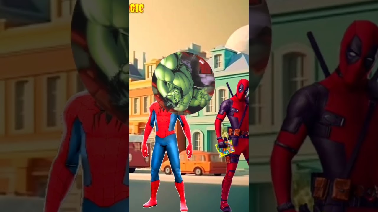 WRONG HEAD TOP SUPERHERO AVENGERS HULK 