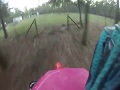 Honda XR120 - Rippin the pitbike track + woods section