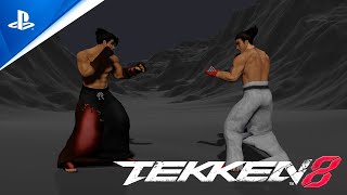 TEKKEN 8 trailer but it has no budget