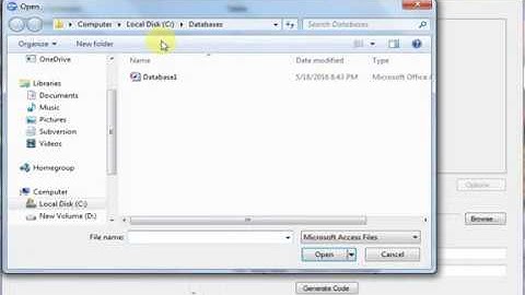 VB.Net CRUD Generator for SQL Server & MS Access v1.0