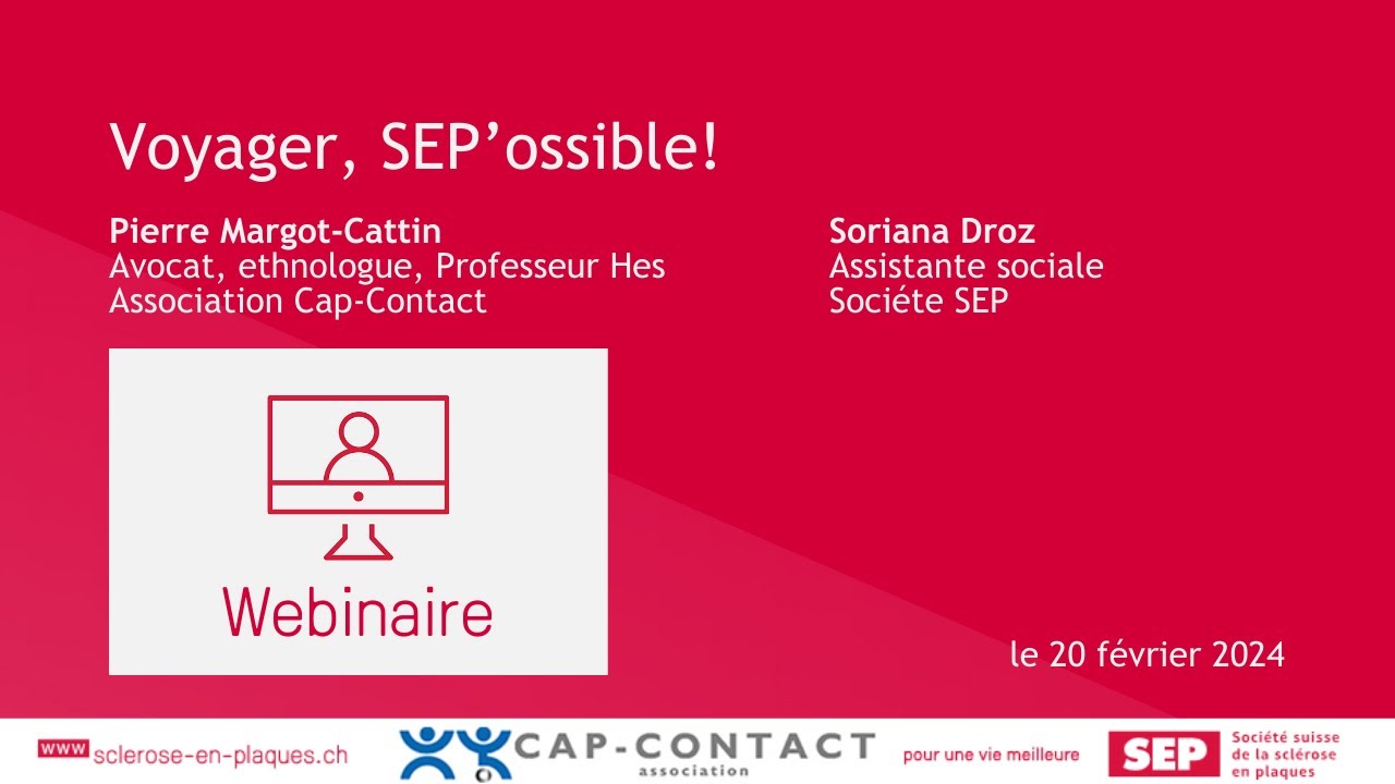 Webinaire: Voyager, SEP’ossible!