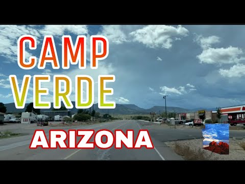 [4K] Camp Verde, Arizona - City Tour & Drive Thru