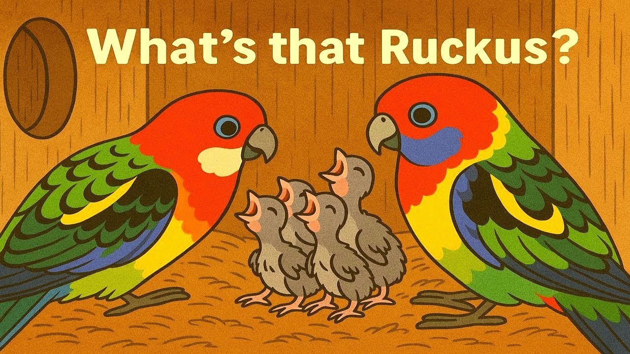 Cutest Bird Parents Ever | Rosella Nest Moments @Faunature