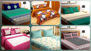 Cotton bedsheets design / beautiful bedding sets of summer season / latest bedding sets of summers