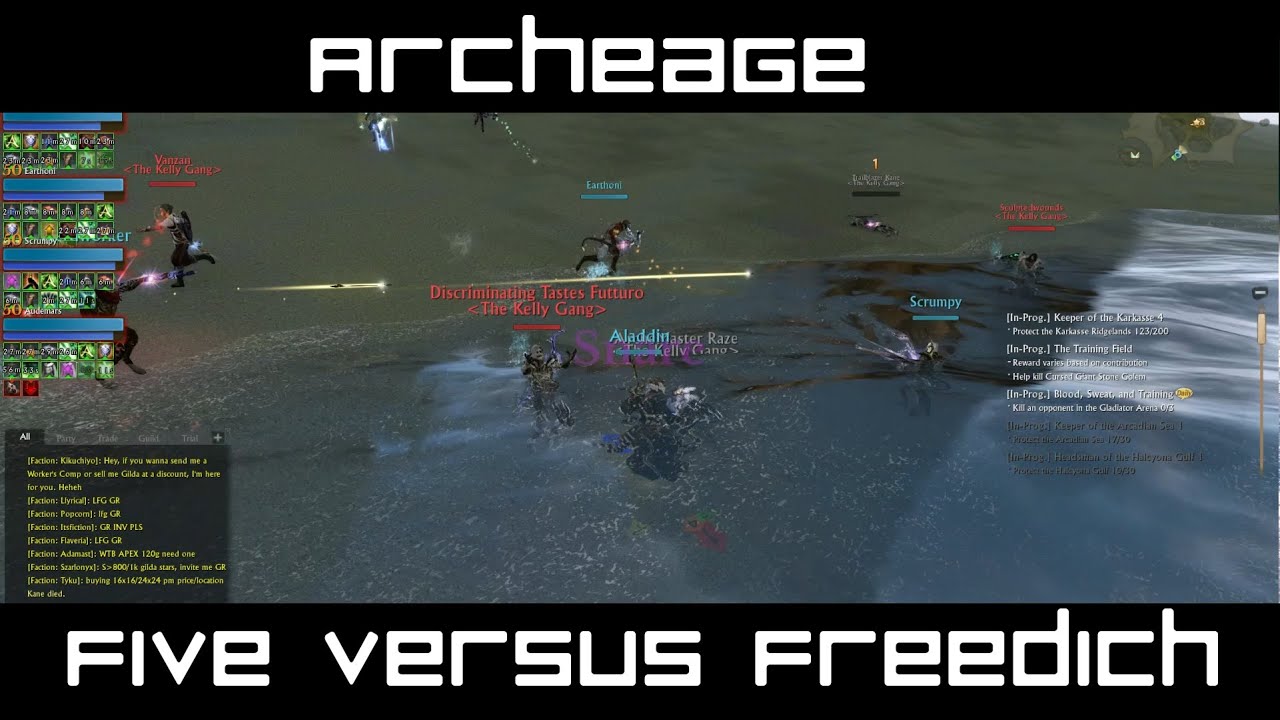 Archeage: 5 versus Freedich