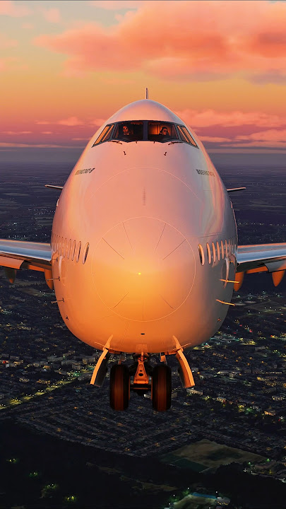 The Queen of the Skies Flying Over Lon#aviation #airplane #flight