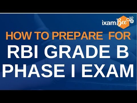 How to prepare for RBI Grade B 2019 - Phase 1 Exam | Strategy | Study Plan