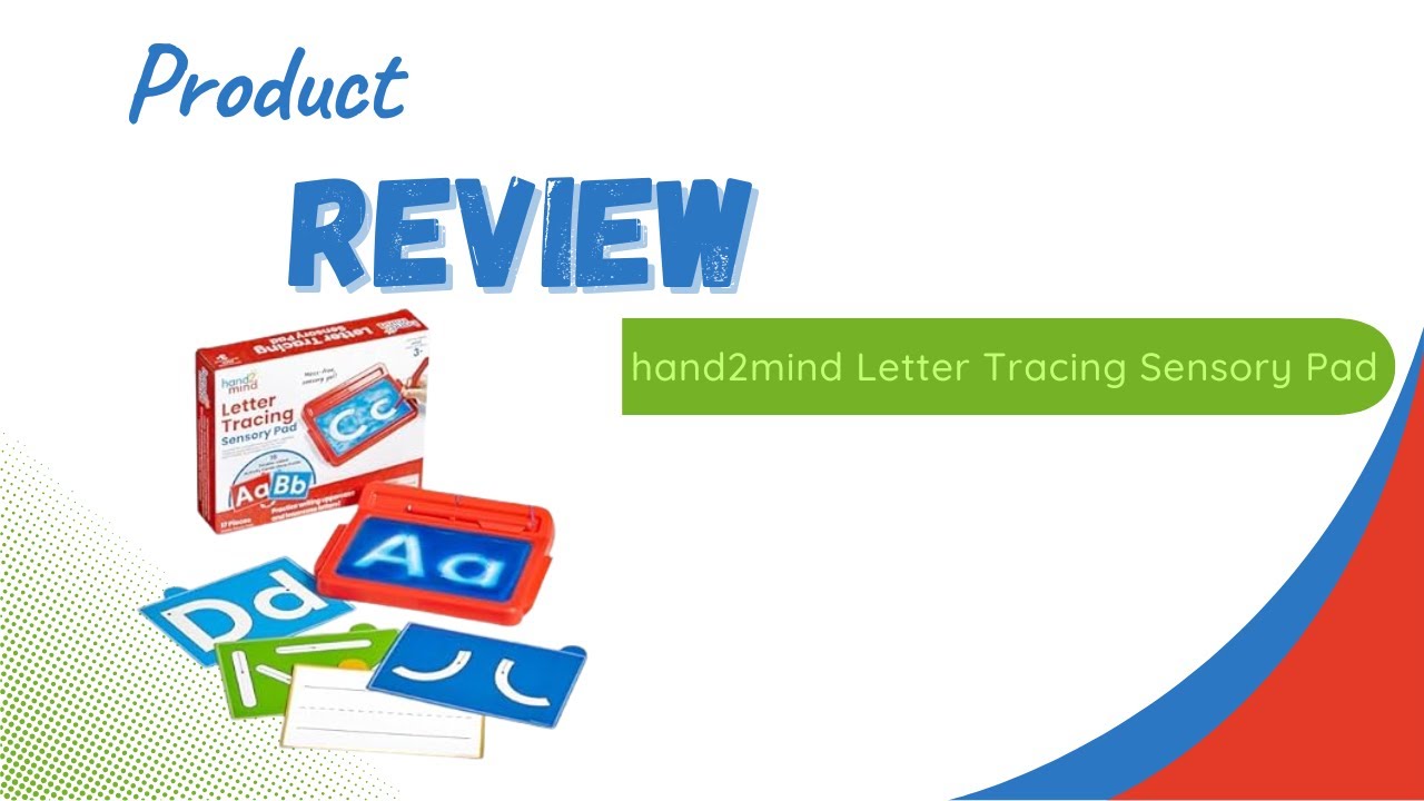 Why Sensory Kids Love This Letter Tracing Pad