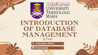 ICT200 || GROUP VIDEO PRESENTATION || RCDCS1434E/F  #uitmdihatiku