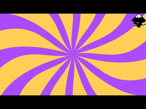 Create a twisted sunburst in Inkscape
