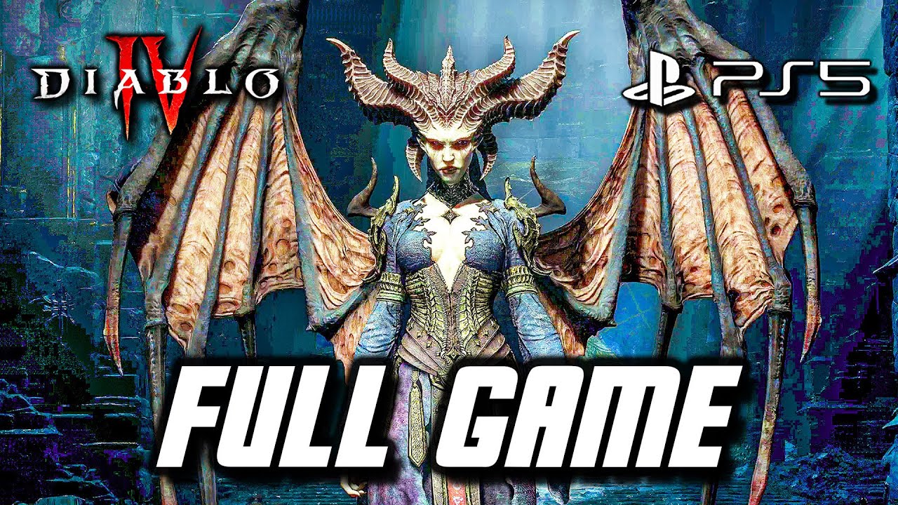 Diablo 4 Full Game Gameplay Walkthrough - No Commentary - YouTube