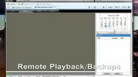 Zmodo H9000 Series Security Camera DVR Network Demo