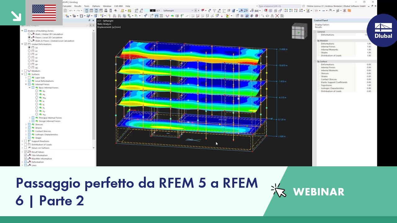 [EN] Webinar | Passaggio perfetto da RFEM 5 a RFEM 6 | Parte 2 - YouTube