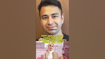 Raffi ahmad doakan paula verhoeven ditengah proses cerainya dengan baim wong #raffiahmad