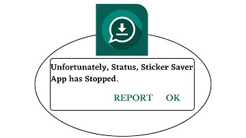 Unfortunately,Status,Sticker Saver Has Stopped Error in Android-App Not Open Problem | AllTechapple
