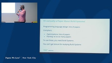 Dan Bentley on Build Systems  a la Carte [PWL NYC]